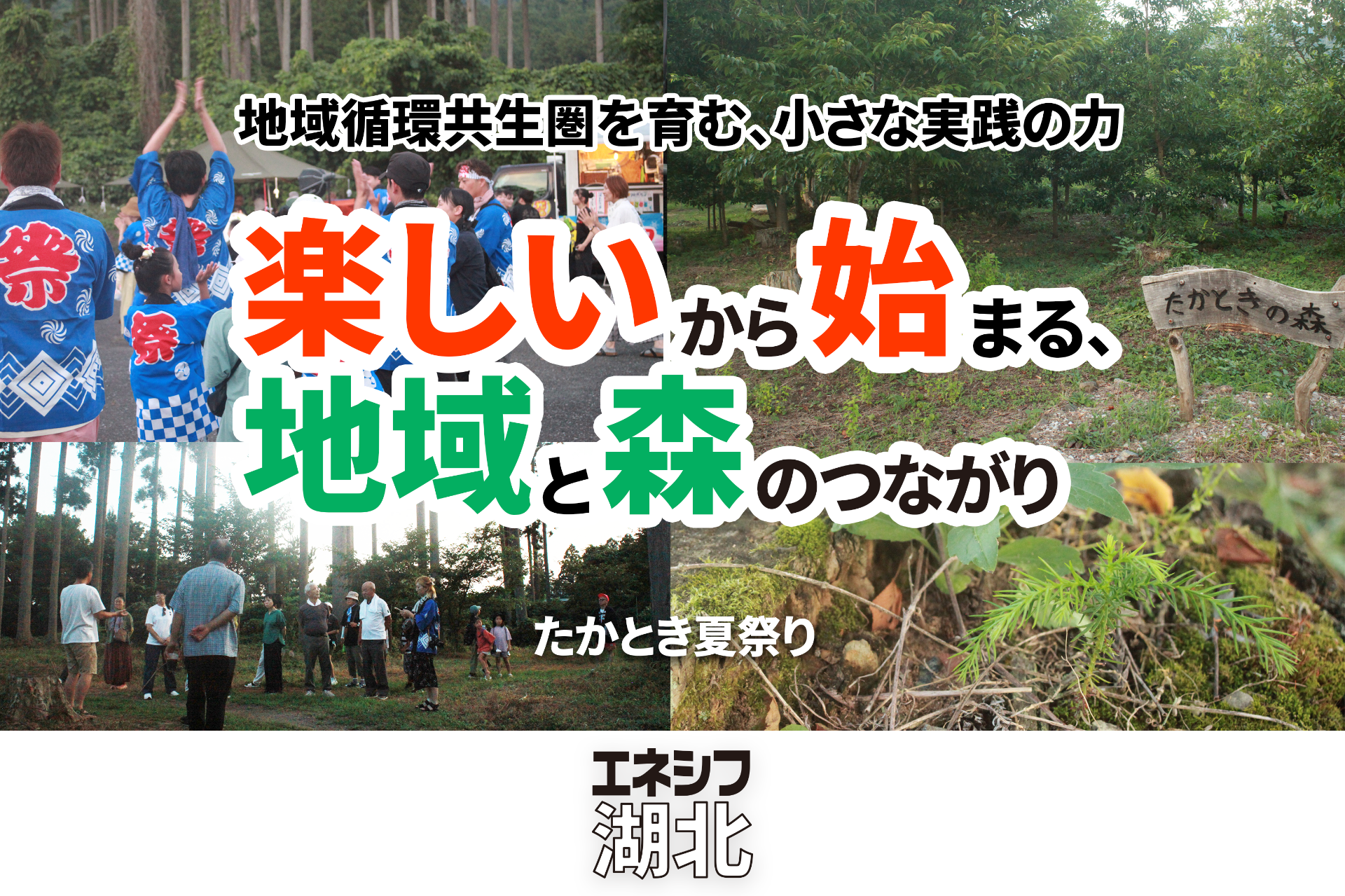 「地域循環共生圏づくり支援体制構築事業」参加団体取材レポート⑤～地域循環共生圏を育む、小さな実践の力  楽しいから始まる、地域と森のつながり（前編）