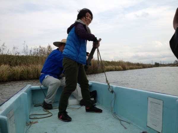 昔の地元っ子は自転車に乗るのと同じように舟を操っていたそうです。（スタッフ成山談）
